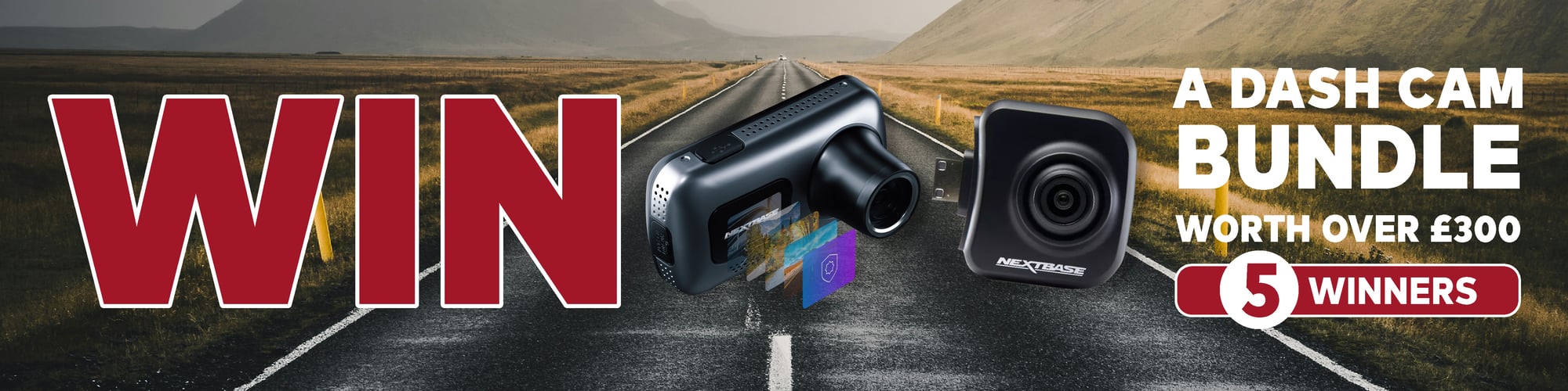 WIN a Dash Cam Bundle worth over £300 - ENTER NOW!