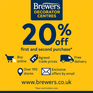 20% off with Brewers Card