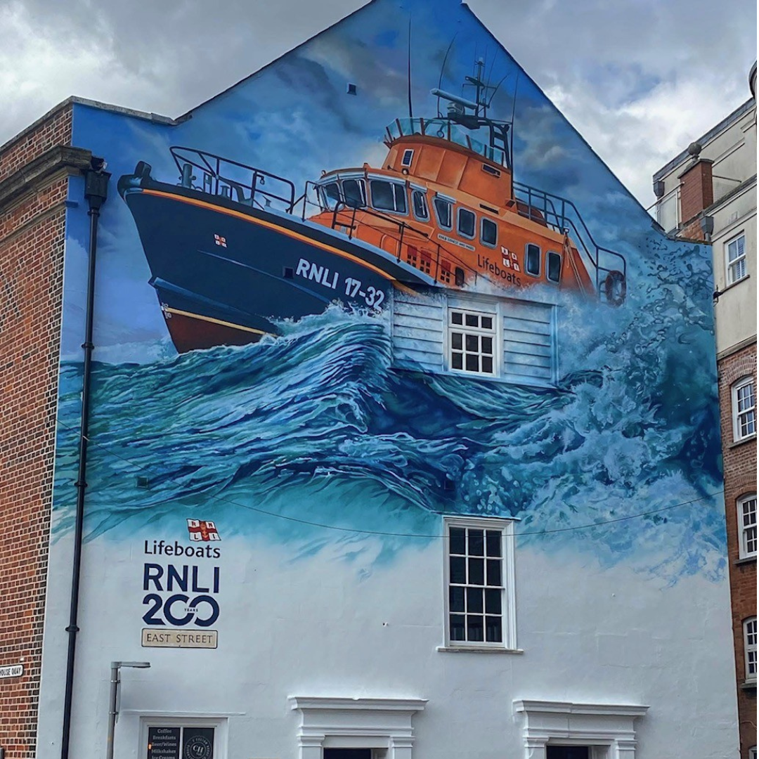 RNLI Mural