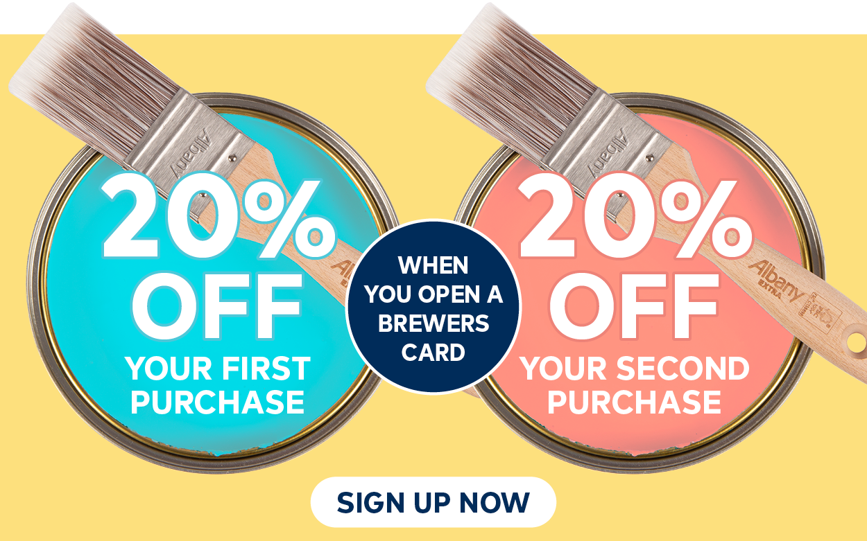SIGN UP NOW for 20% OFF your first and second purchase